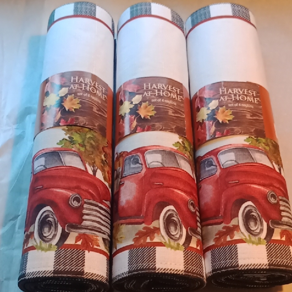 Red and White Table Linens